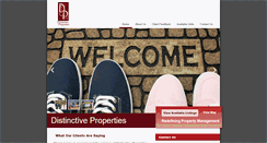 Desktop Screenshot of distinctivepropertiespm.com